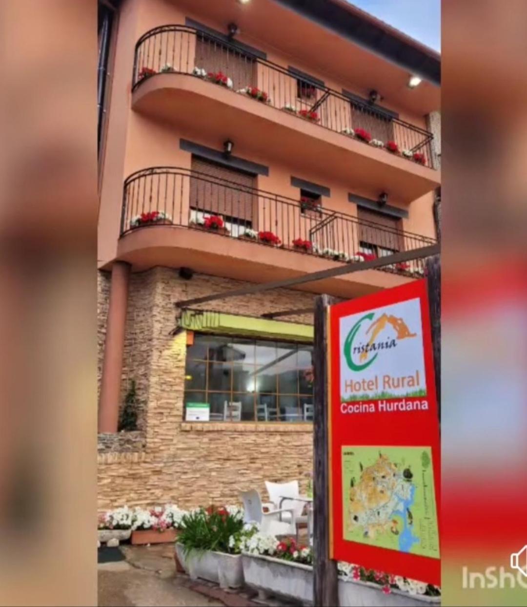 Hotel Rural Cristania Caminomorisco 외부 사진